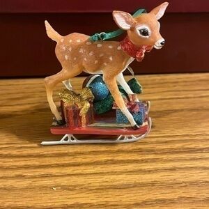 The Danbury mint Christmas ornament - Fawn